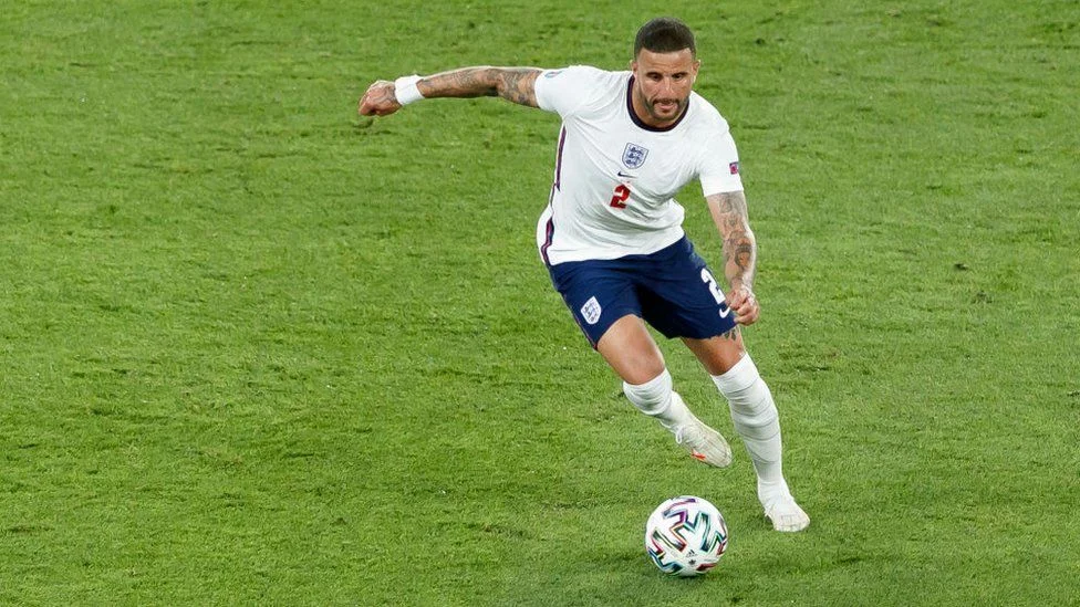 VIDEO: Kyle Walker scores his first goal for England national team to equalize in style
